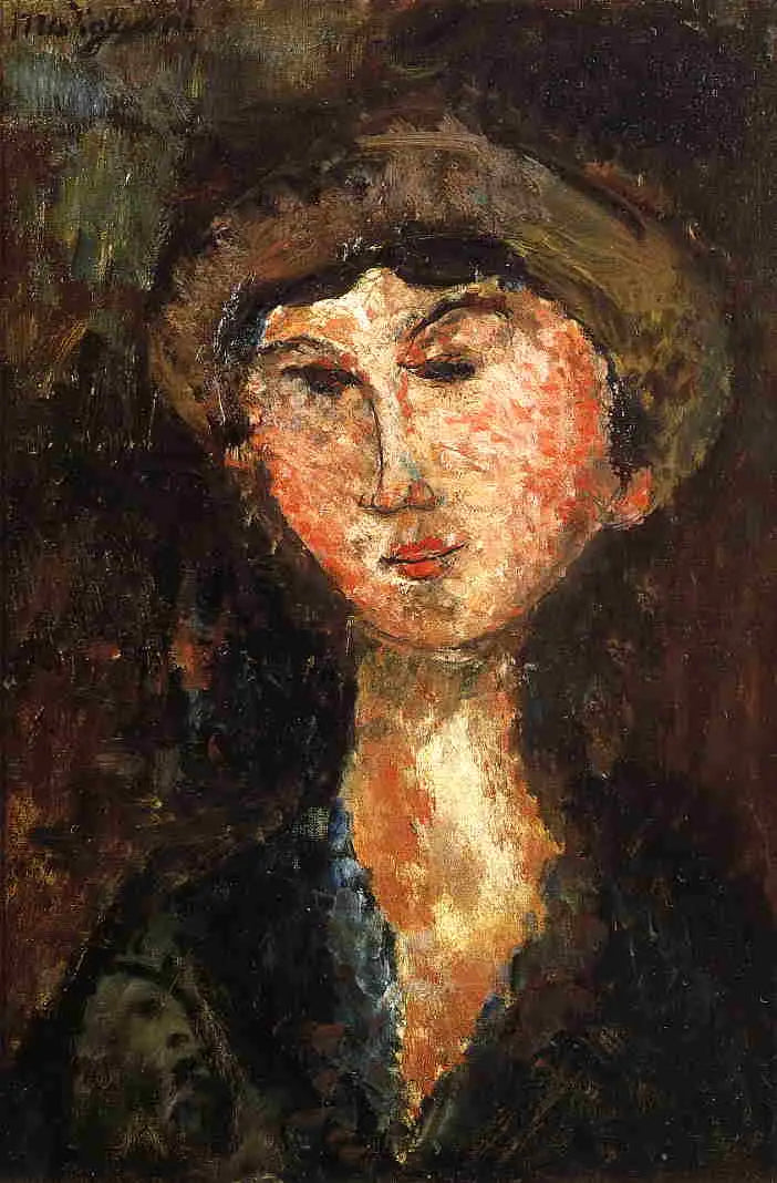 Portrett av Béatrice Hastings - Amedeo Modigliani