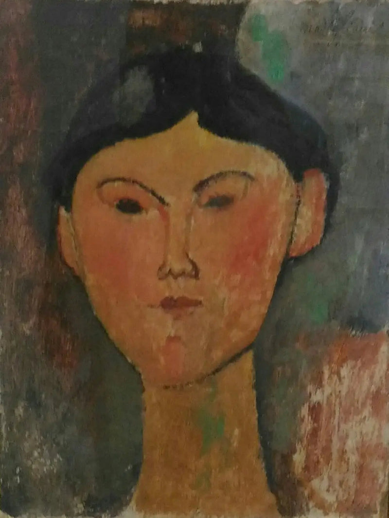 Portrett av Béatrice Hastings - Amedeo Modigliani