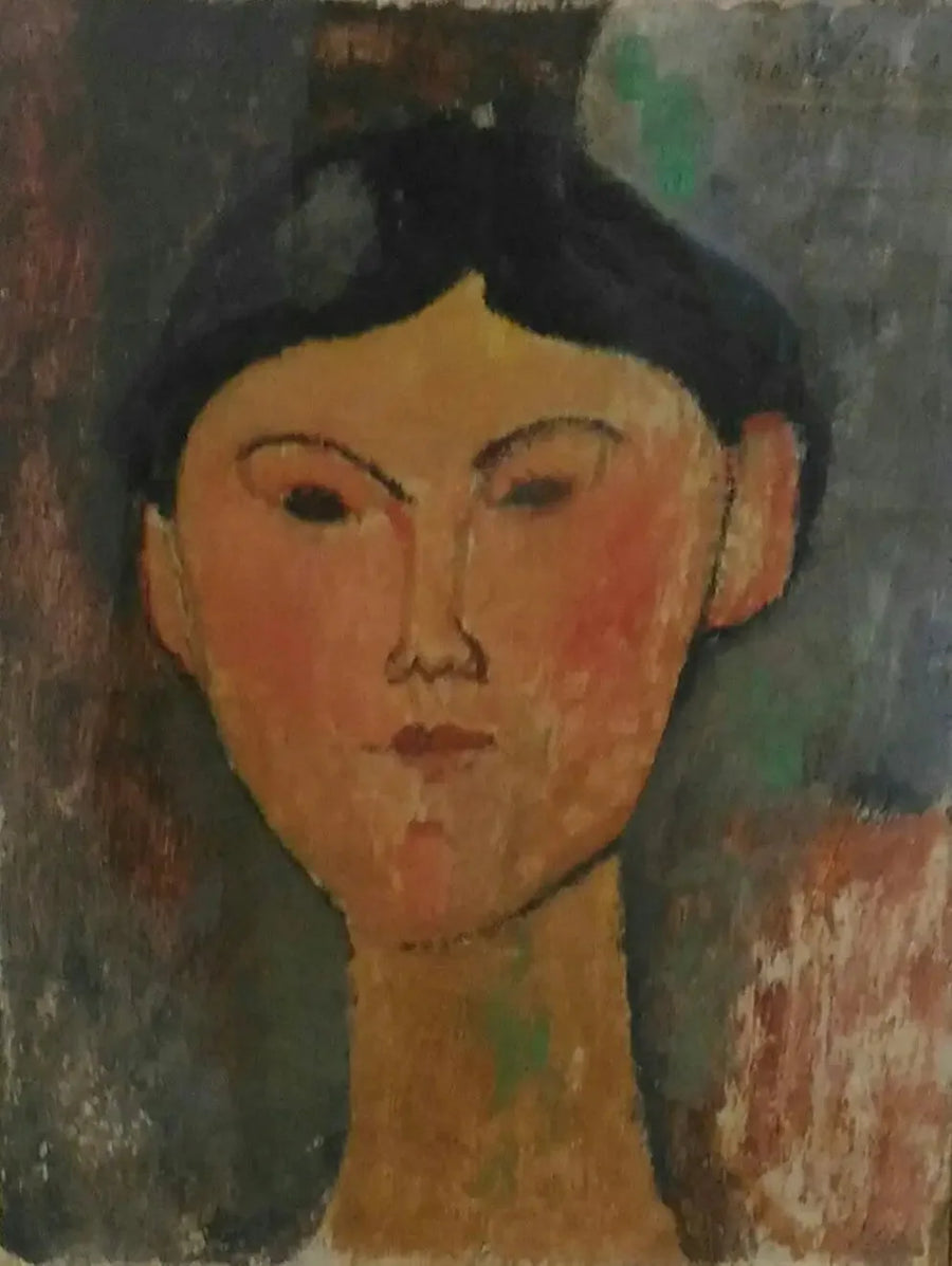 Portrett av Béatrice Hastings - Amedeo Modigliani