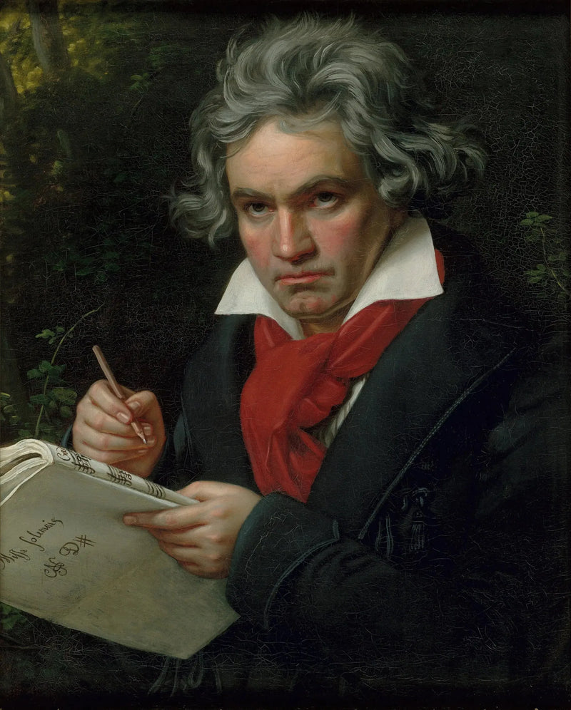 Portrett av Beethoven - Joseph Karl Stieler