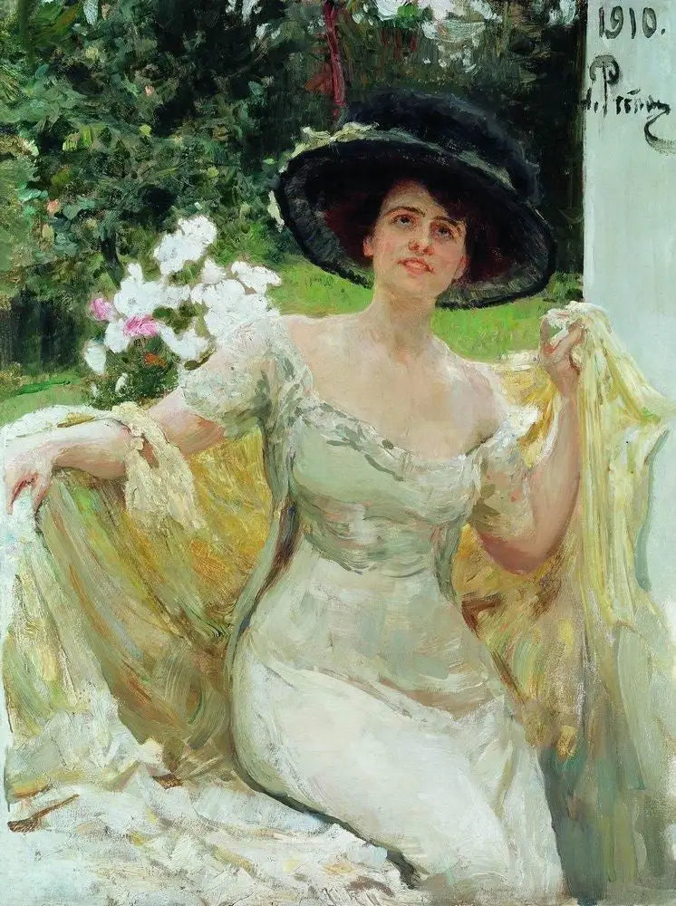 Portrett av Bella Gorskaya - Ilya Repin