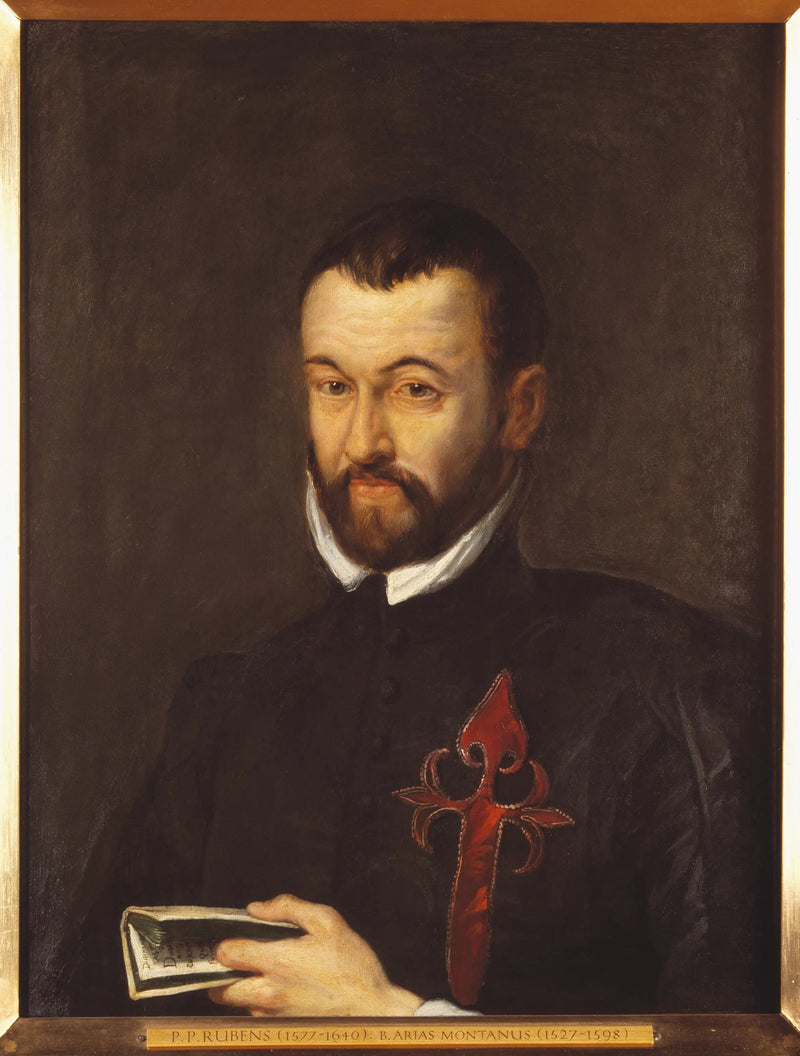 Portrett av Benedictus Arias Montanus - Peter Paul Rubens