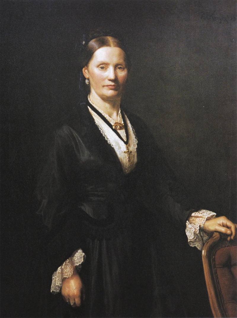 Portrett av Bertha Cecilie Krøyer - Peder Severin Krøyer