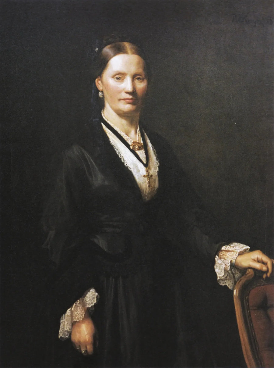 Portrett av Bertha Cecilie Krøyer - Peder Severin Krøyer