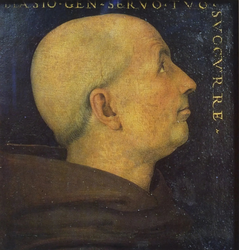 Portrett av Biagio Milanesi - Pietro Perugino