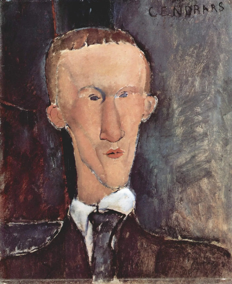 Portrett av Blaise Cendrars - Amedeo Modigliani