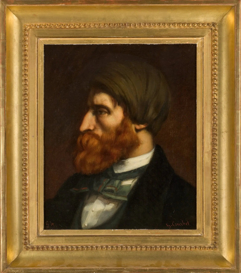Profilbilde av Bruyas, 1854 - Gustave Courbet