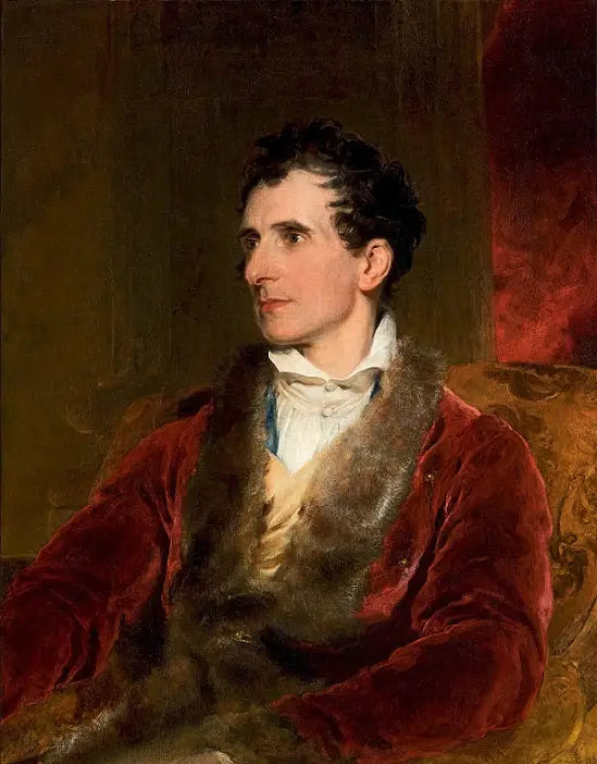 Portrett av Canova - Thomas Lawrence