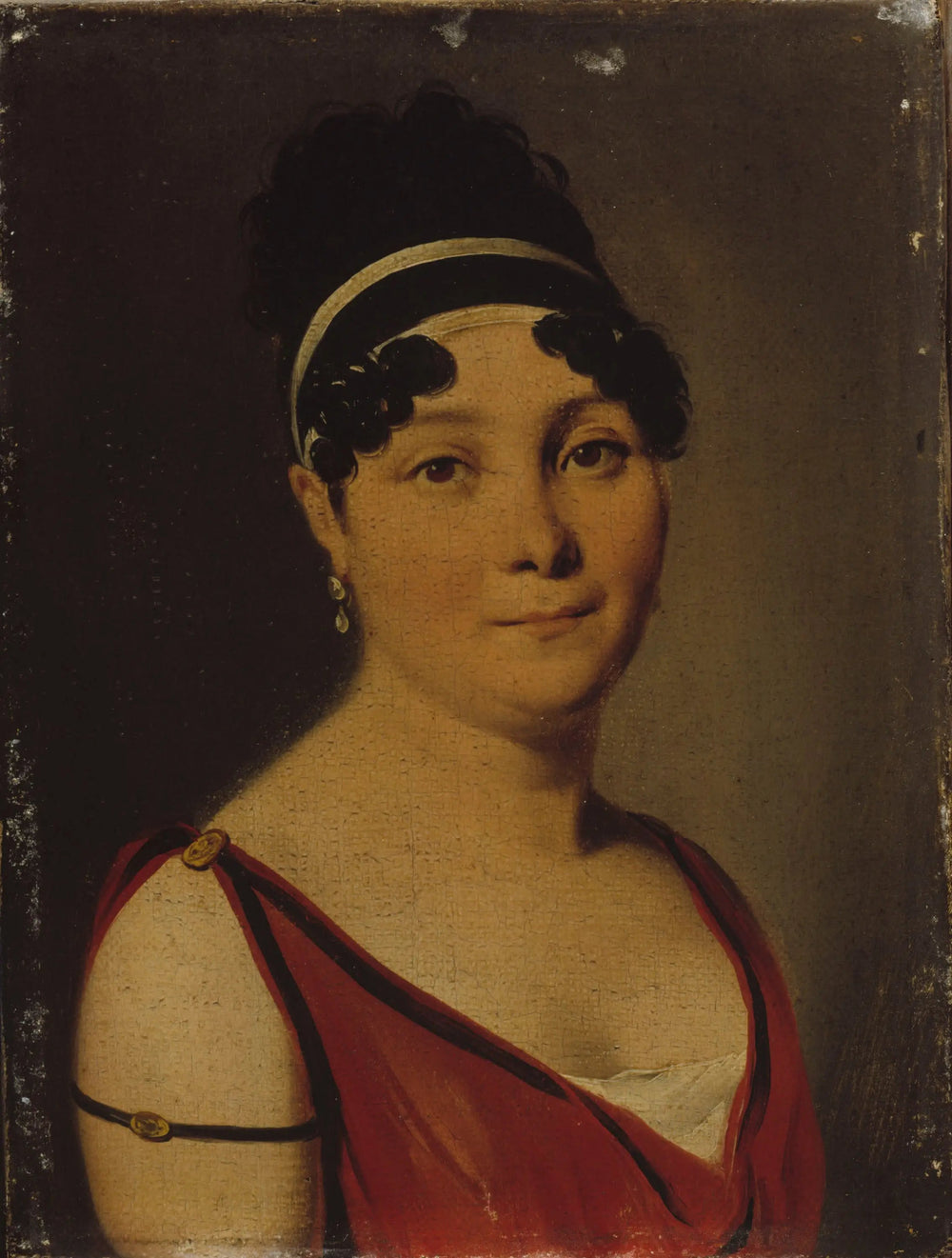 Portrait de Caroline Branchu (1780-1850), chanteuse - Louis-Léopold Boilly image 1 reproduction de peinture à l’huile
