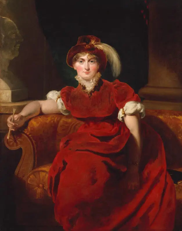 Portrett av Caroline de Brunswick - Thomas Lawrence