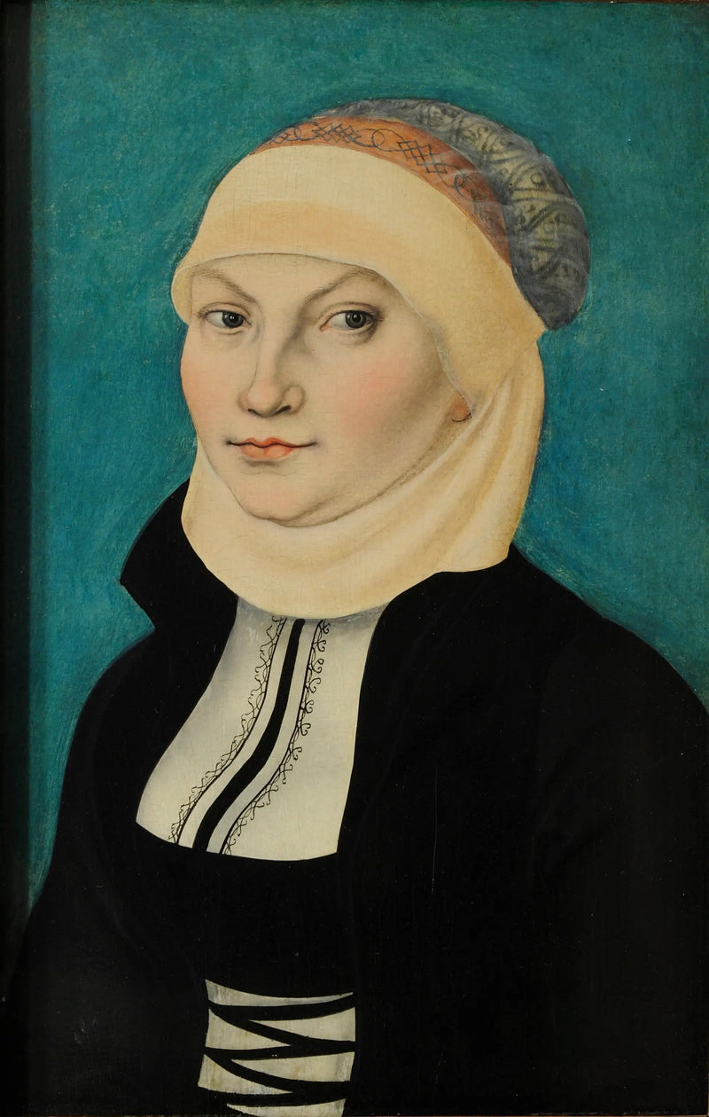 Portrett av Catherine de Bora - Lucas Cranach den eldre