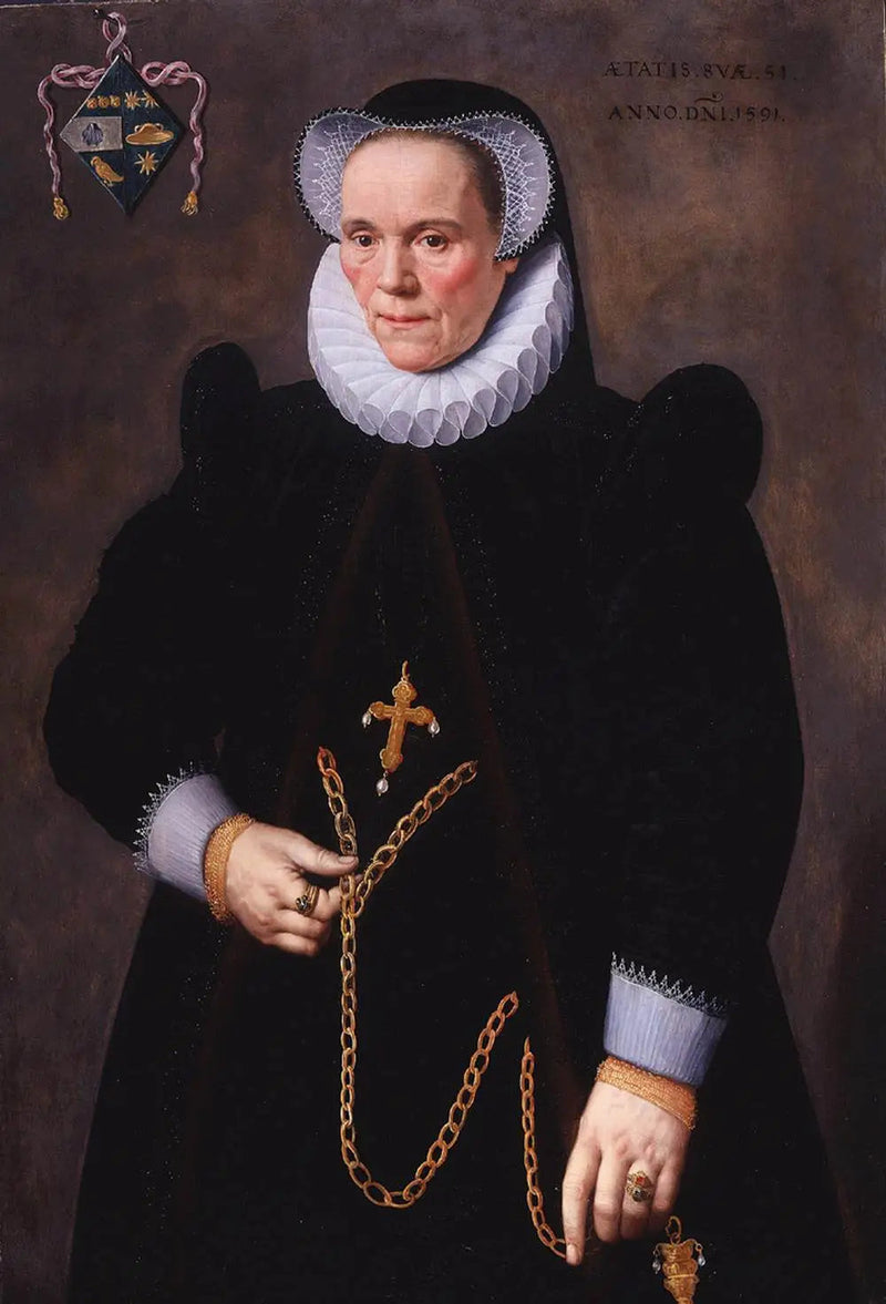 Portrett av Catherine van Damme, hustru av François de Groote - Frans Pourbus den Yngre

Source:
Portrait de Catherine van Damme, épouse de François de Groote - Frans Pourbus the Younger