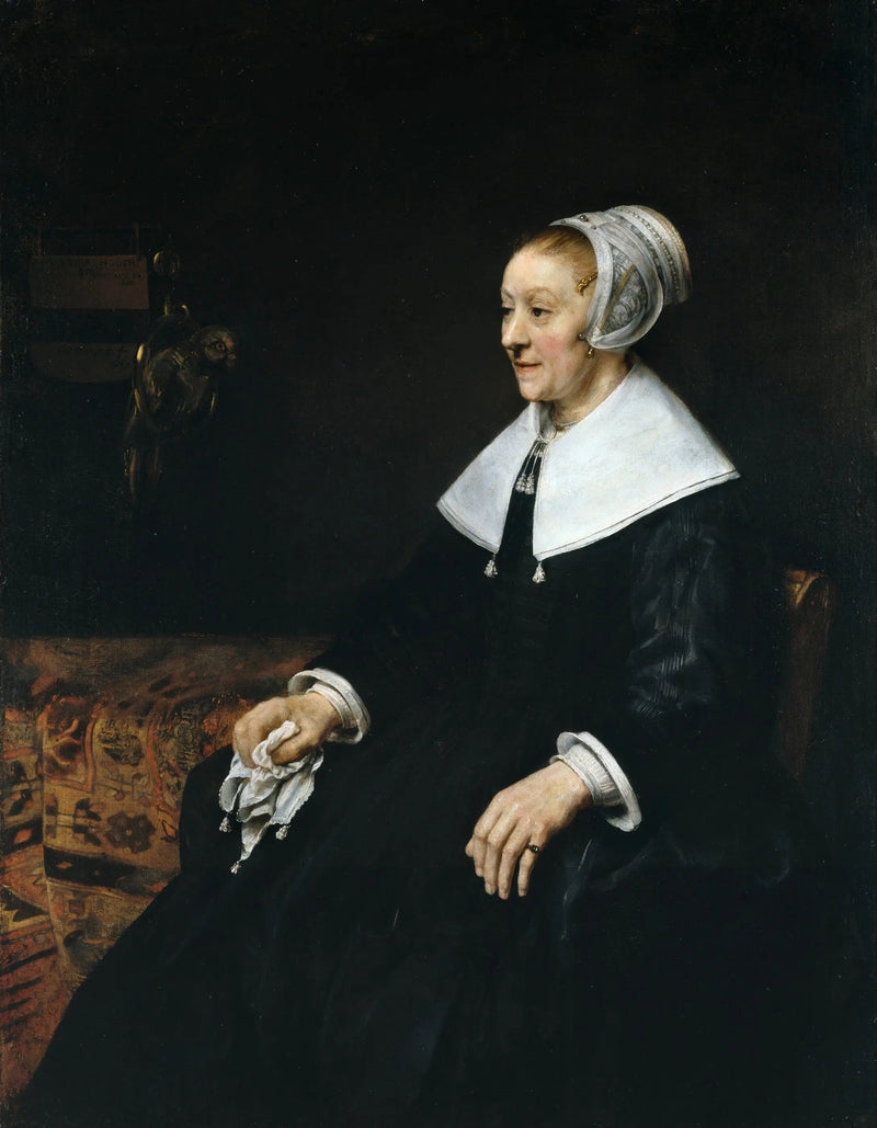 portrett av Catrina Hoogsaet - Rembrandt