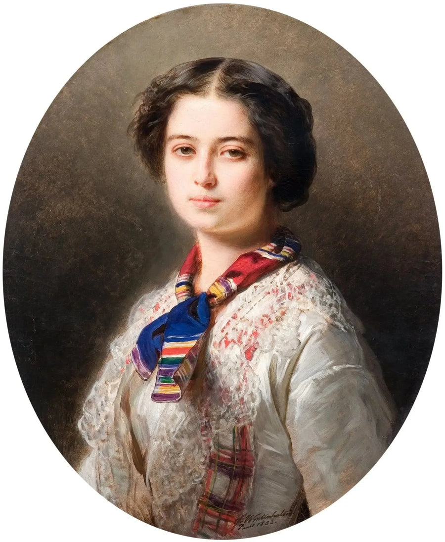 Portrett av Cecylii Lubomirskiej z Zamoyskich (1831-1904) - Franz Xaver Winterhalter

Source:
Portrait de Cecylii Lubomirskiej z Zamoyskich (1831-1904) - Franz Xaver Winterhalter