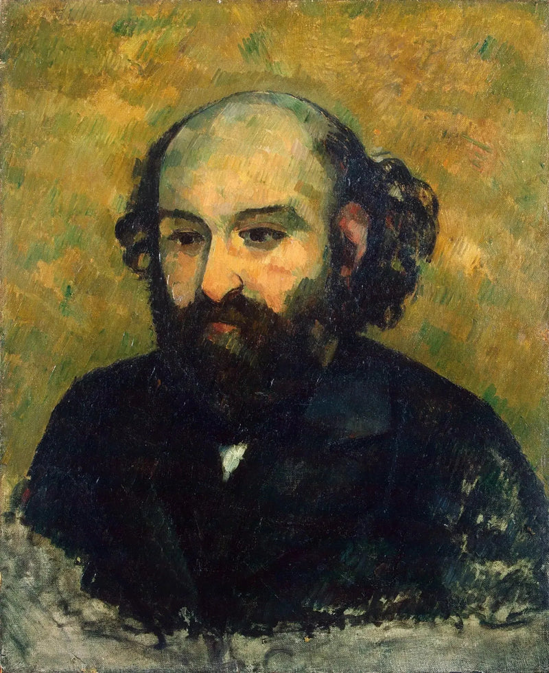Portrett av Cezanne, etter Renoir - Paul Cézanne