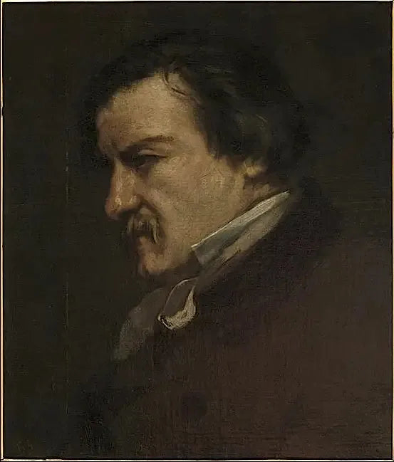 Portrett av Champfleury - Gustave Courbet