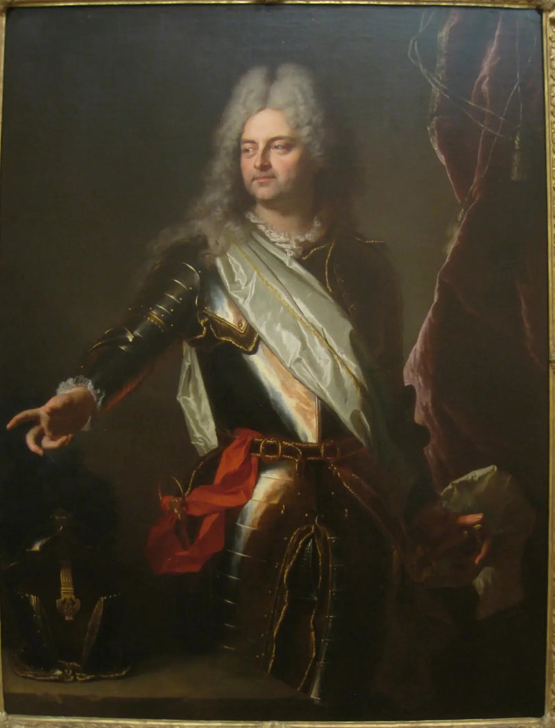 Portrett av Charles-Auguste d'Allonville, marchese de Louville - Hyacinthe Rigaud