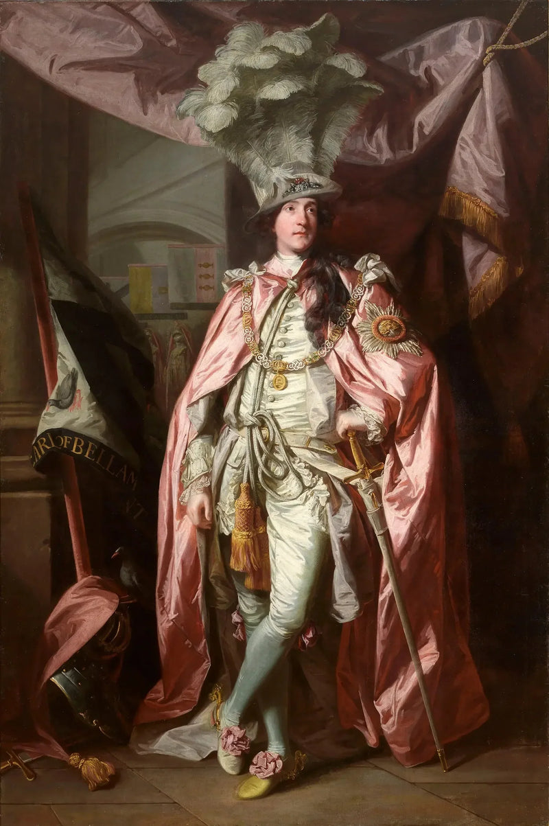 Portrett av Charles Coote, 1. greve av Bellamont (1738-1800), i ordenstøy fra The Order of the Bath - Joshua Reynolds