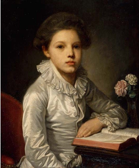 Portrett av Charles-Étienne de Bourgevin de Vialart, greve av Saint-Morys, barn - Jean-Baptiste Greuze