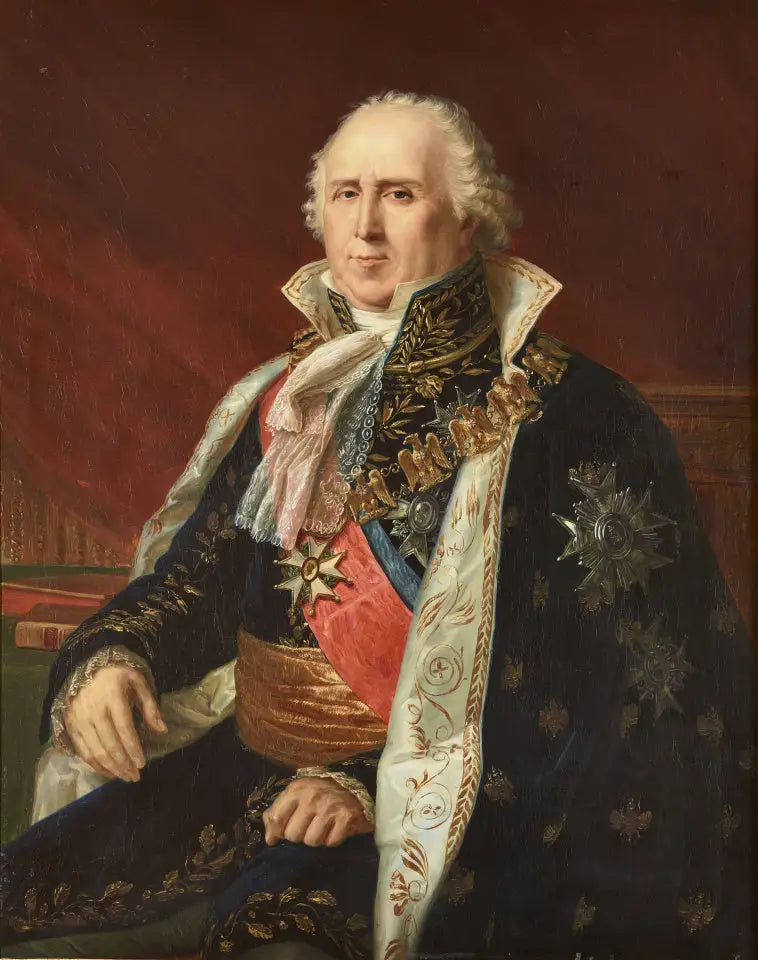 Portrait de Charles-François Lebrun, duc de Plaisance (1739-1824), archi-trésorier de l'Empire - François Gérard image 2 reproduction réalisée par Alpha Reproduction