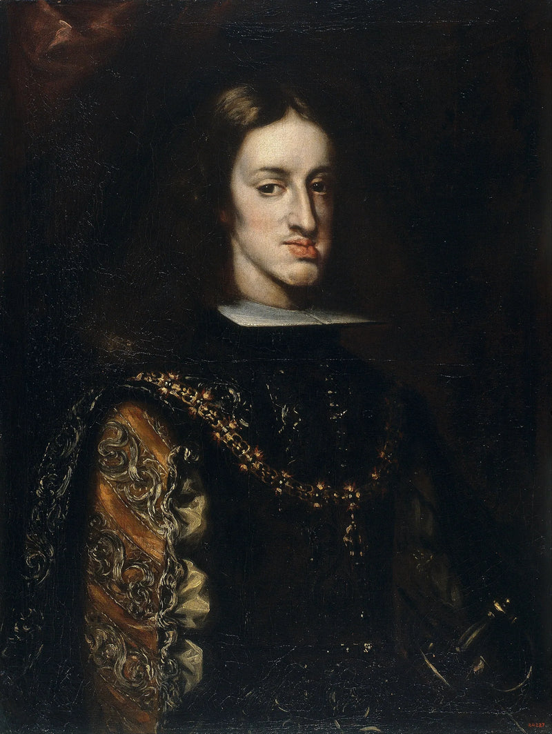 Portrett av Charles II - Claudio Coello