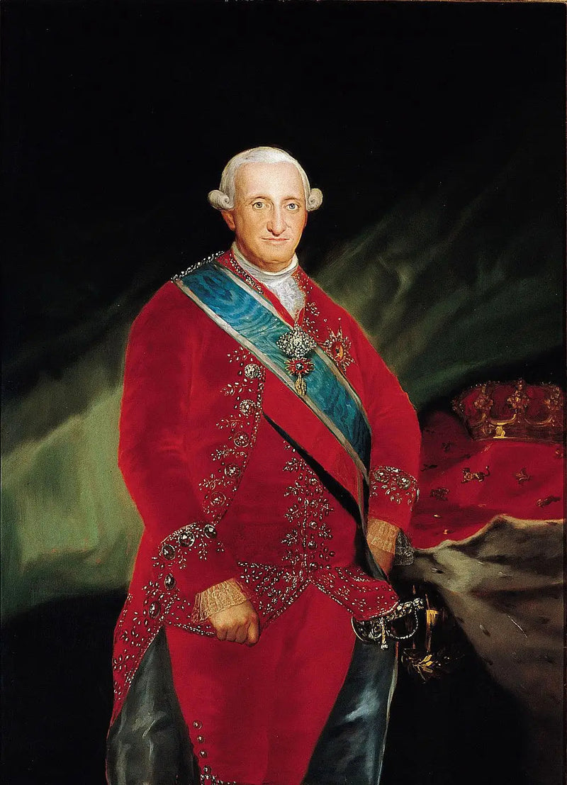 Portrett av Charles IV av Spania - Francisco de Goya