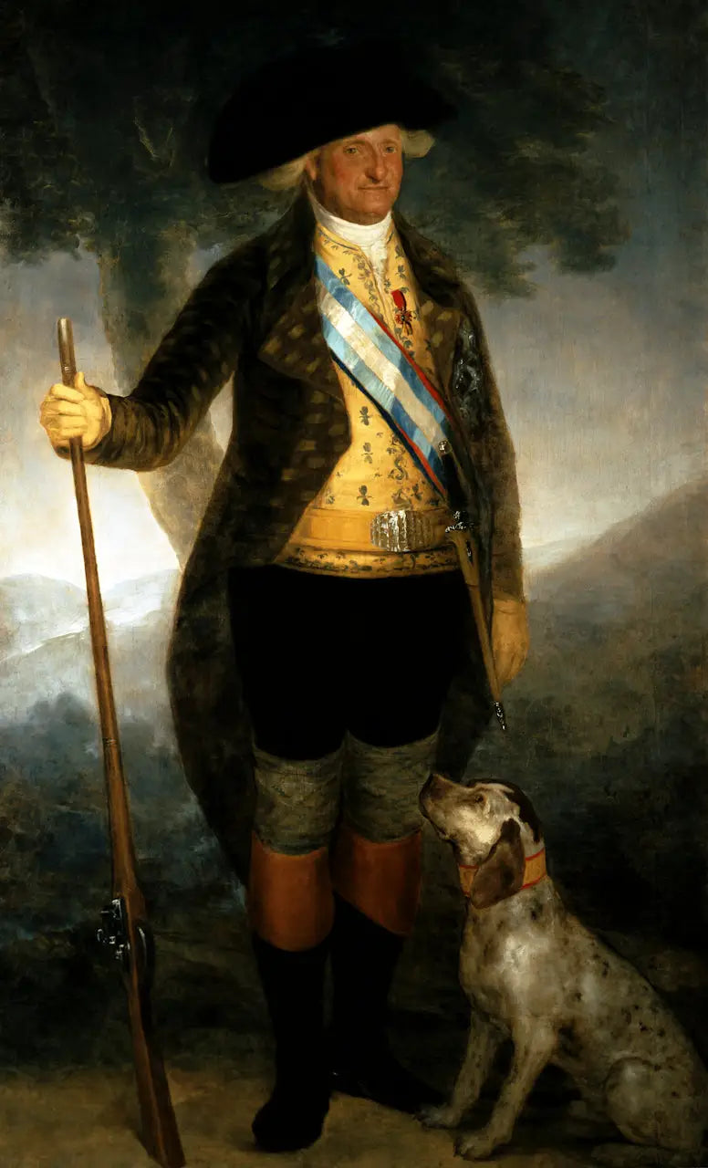 Portrett av Charles IV, konge av Spania - Francisco de Goya