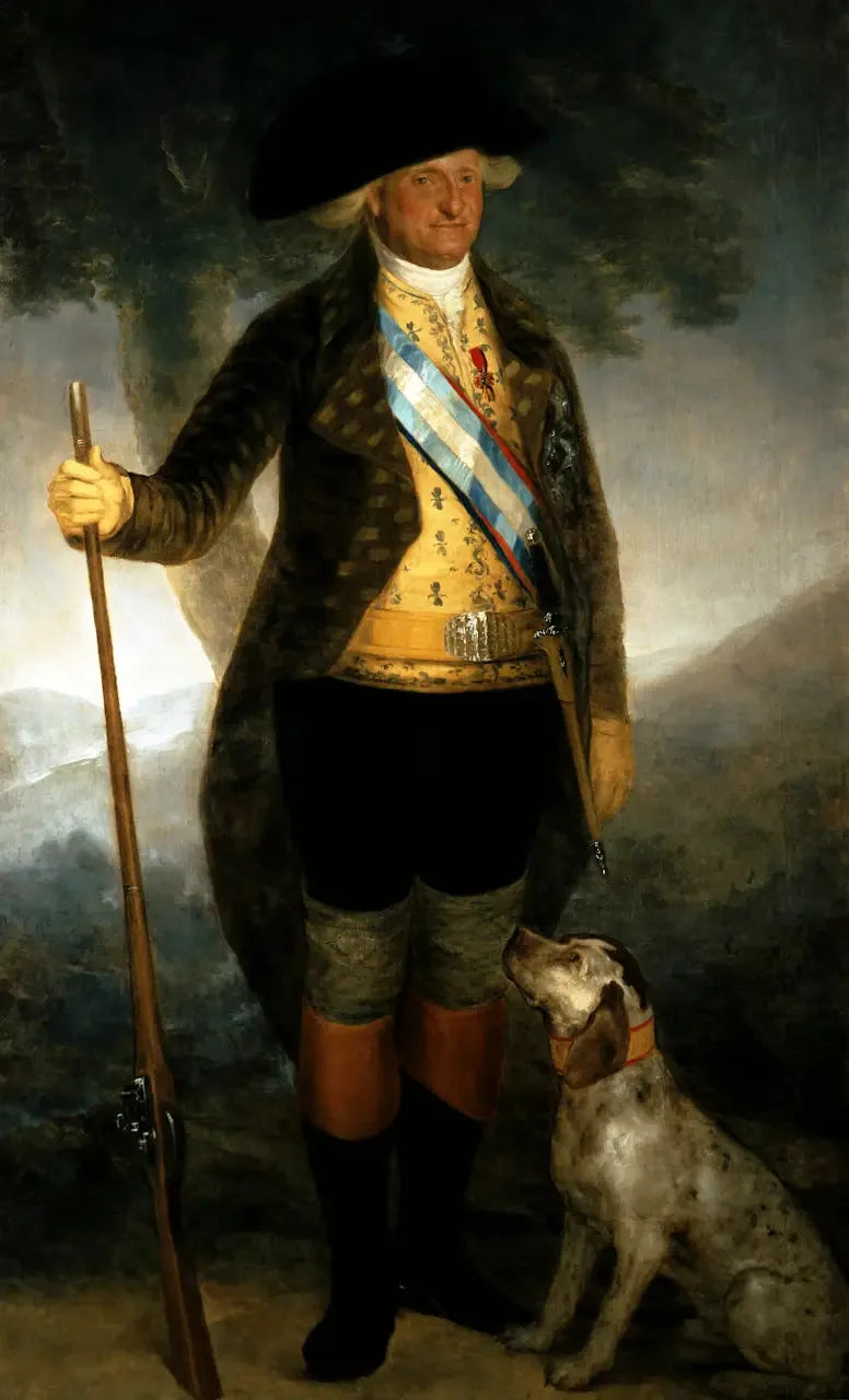 Portrett av Charles IV, konge av Spania - Francisco de Goya