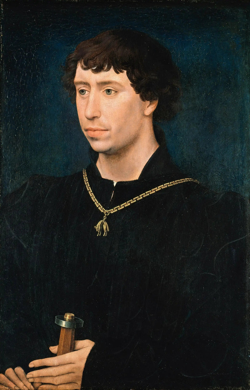 Portrett av Karl den Tykke - Rogier van der Weyden