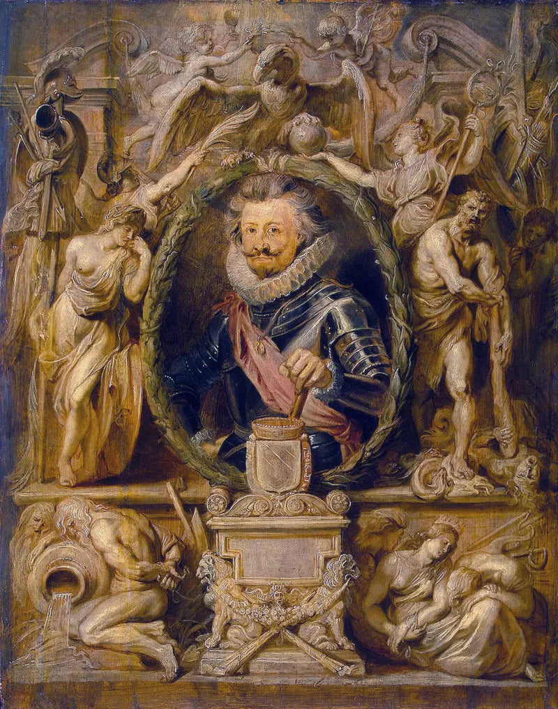 Portrett av Charles de Longueval - Peter Paul Rubens