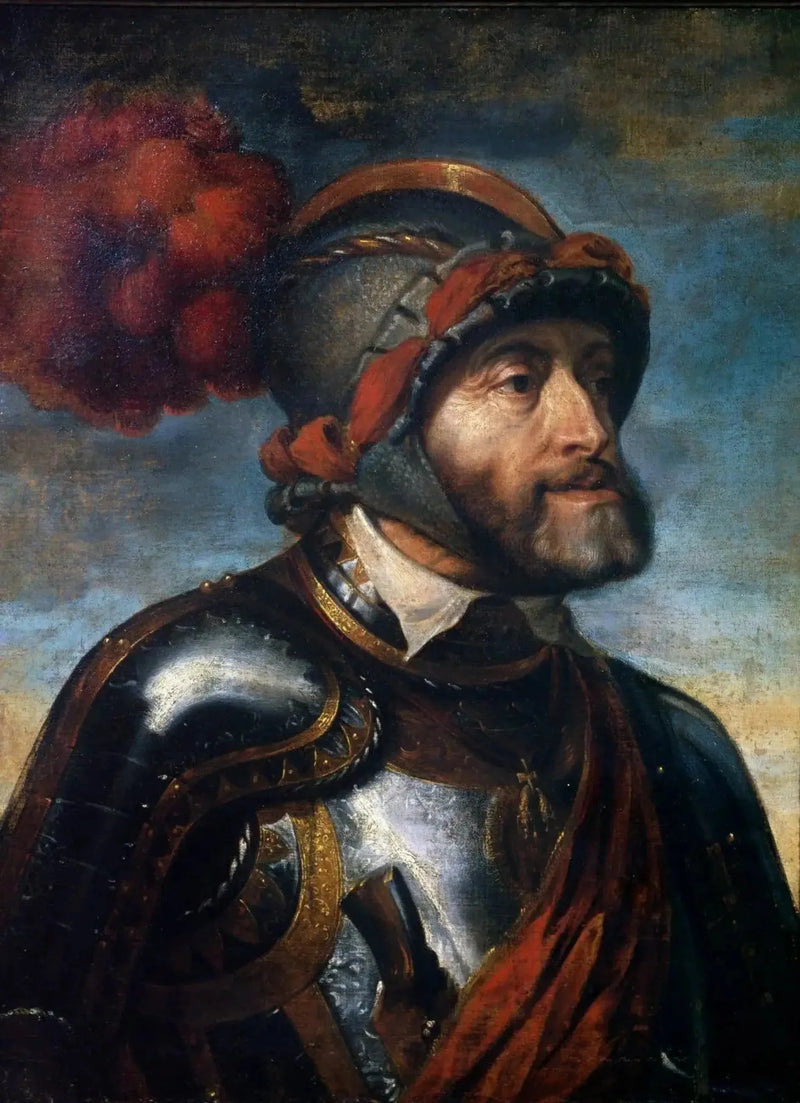 Portrett av Karl V - Peter Paul Rubens