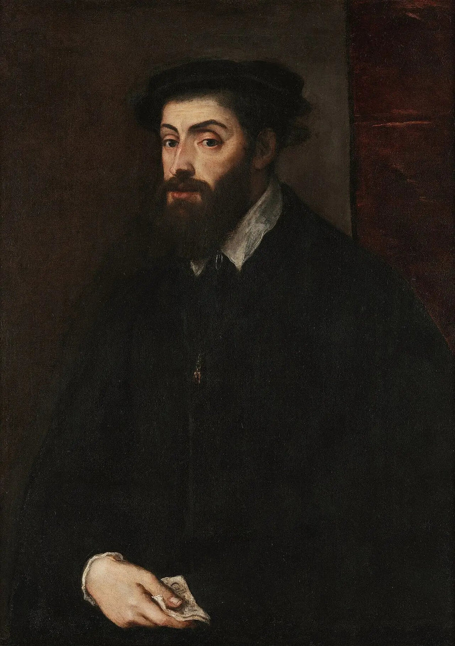 Portrett av Karl V - Titian