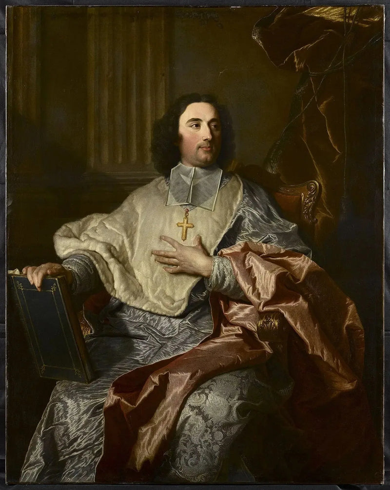 Portrett av Charles de Saint-Albin - Hyacinthe Rigaud