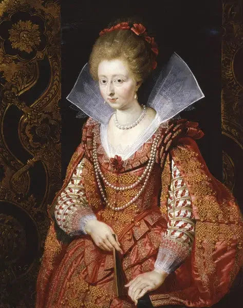 Portrett av Charlotte Marguerite de Montmorency, prinsesse av Condé (1594-1650) - Peter Paul Rubens