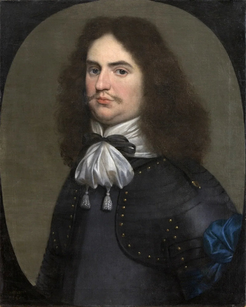 Portrett av Christoph Delphicus zu Dohna (1628-1688). - Gerrit van Honthorst