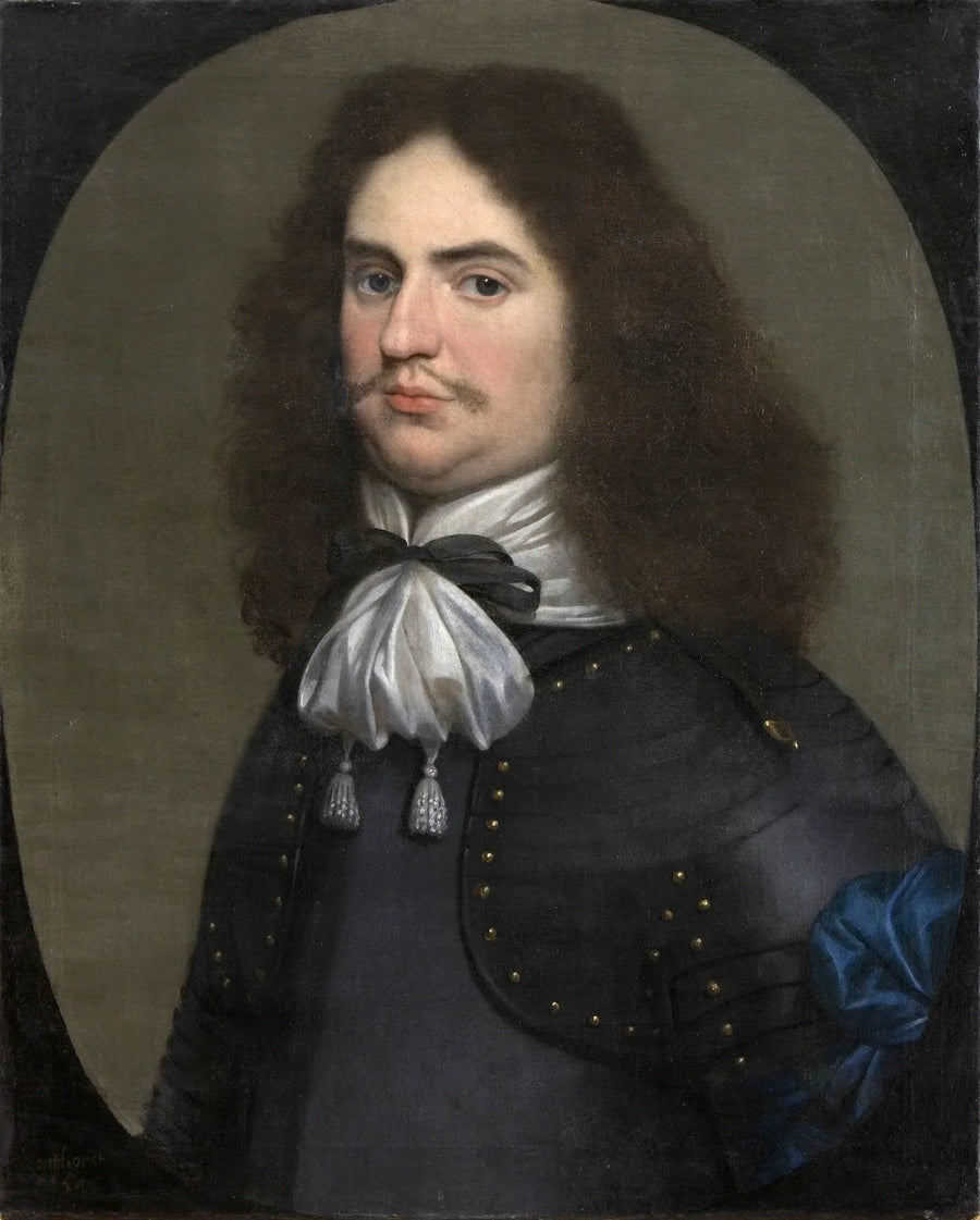 Portrett av Christoph Delphicus zu Dohna (1628-1688). - Gerrit van Honthorst