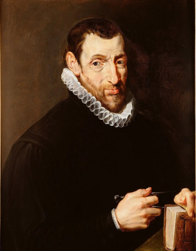 Portrett av Christophe Plantin - Peter Paul Rubens