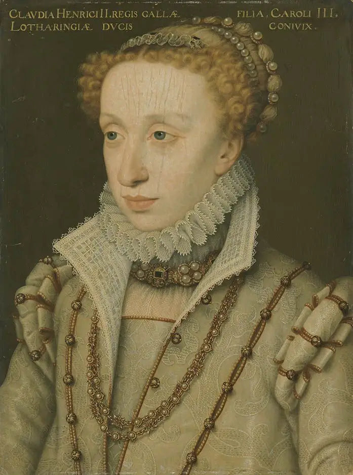 Portrett av Claudia de Valois (1547-1575) - François Clouet

Source:
Portrait de Claudia de Valois (1547-1575) - François Clouet