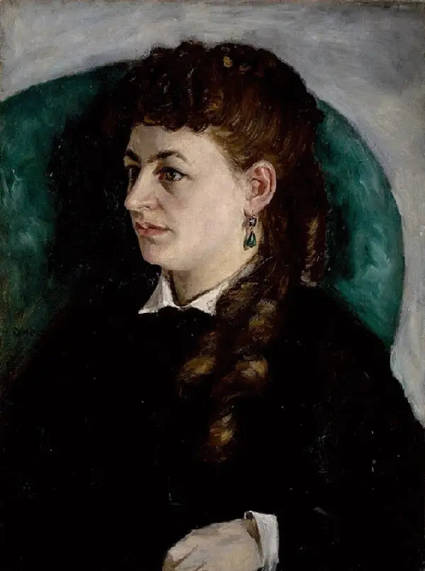 Portrett av Clémence Tréhot, kalt Mme Jules Le Cœur - Pierre-Auguste Renoir