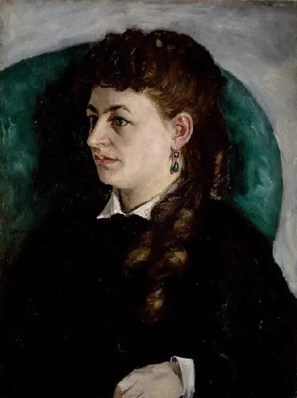 Portrett av Clémence Tréhot, kalt Mme Jules Le Cœur - Pierre-Auguste Renoir