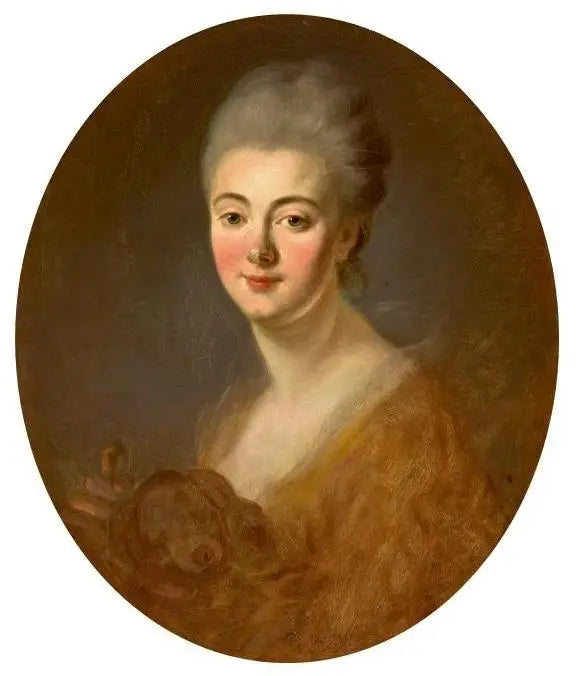 Portrett av Constance de Lowendal, grevinne Turpin de Crissé - Jean-Honoré Fragonard