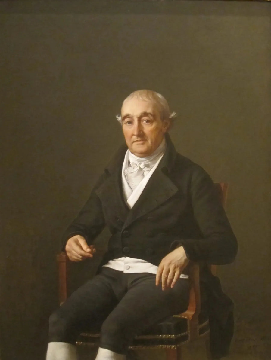 Portrett av Cooper Penrose - Jacques-Louis David