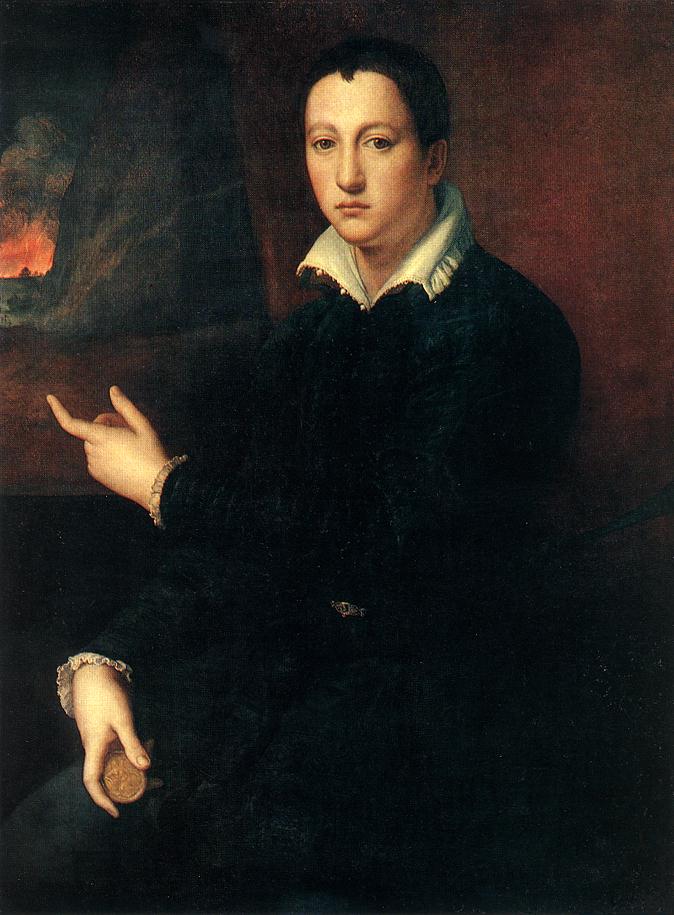 Portrett av Cosimo I av Medici - Bronzino