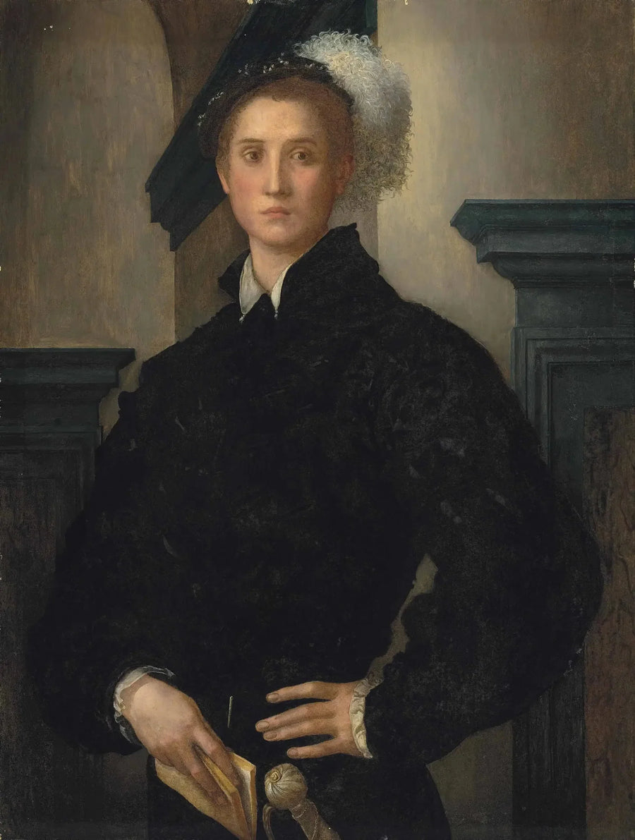 Portrett av Cosme I av Medici - Pontormo