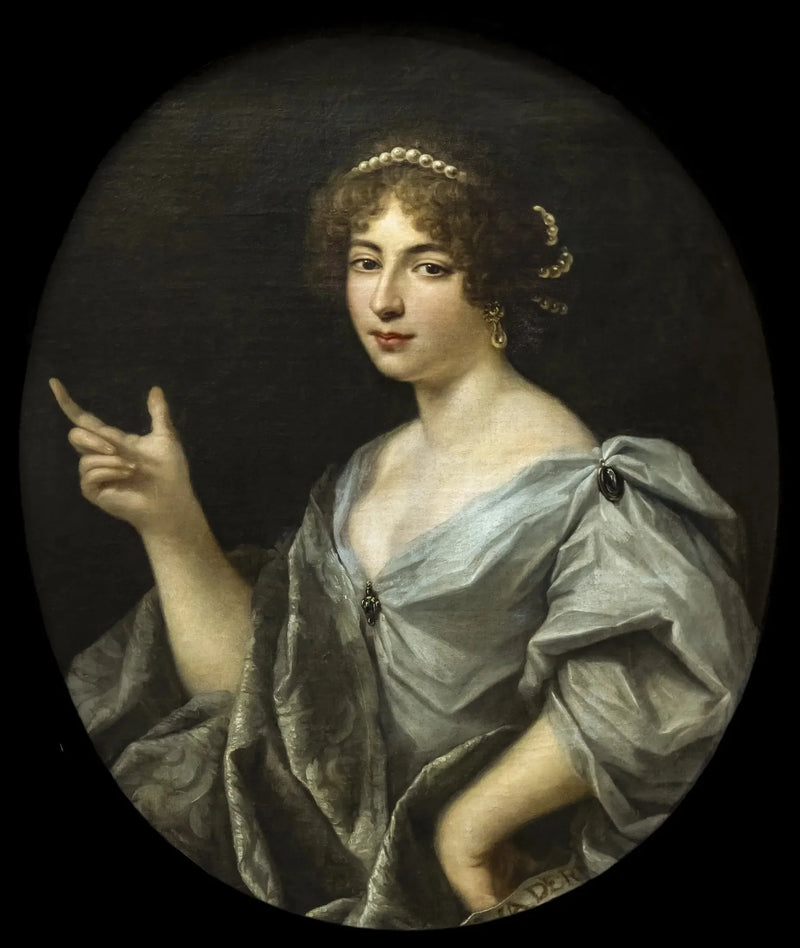 Portrett av en dame ved hoffet - Pierre Mignard