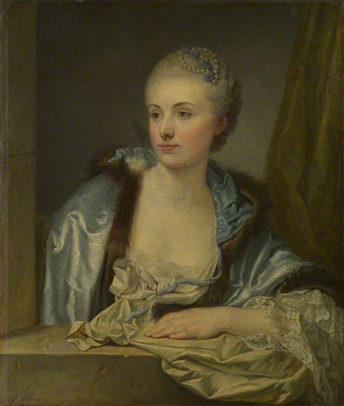 Portrett av dame (Madame de Gléon?) - Jean-Baptiste Greuze