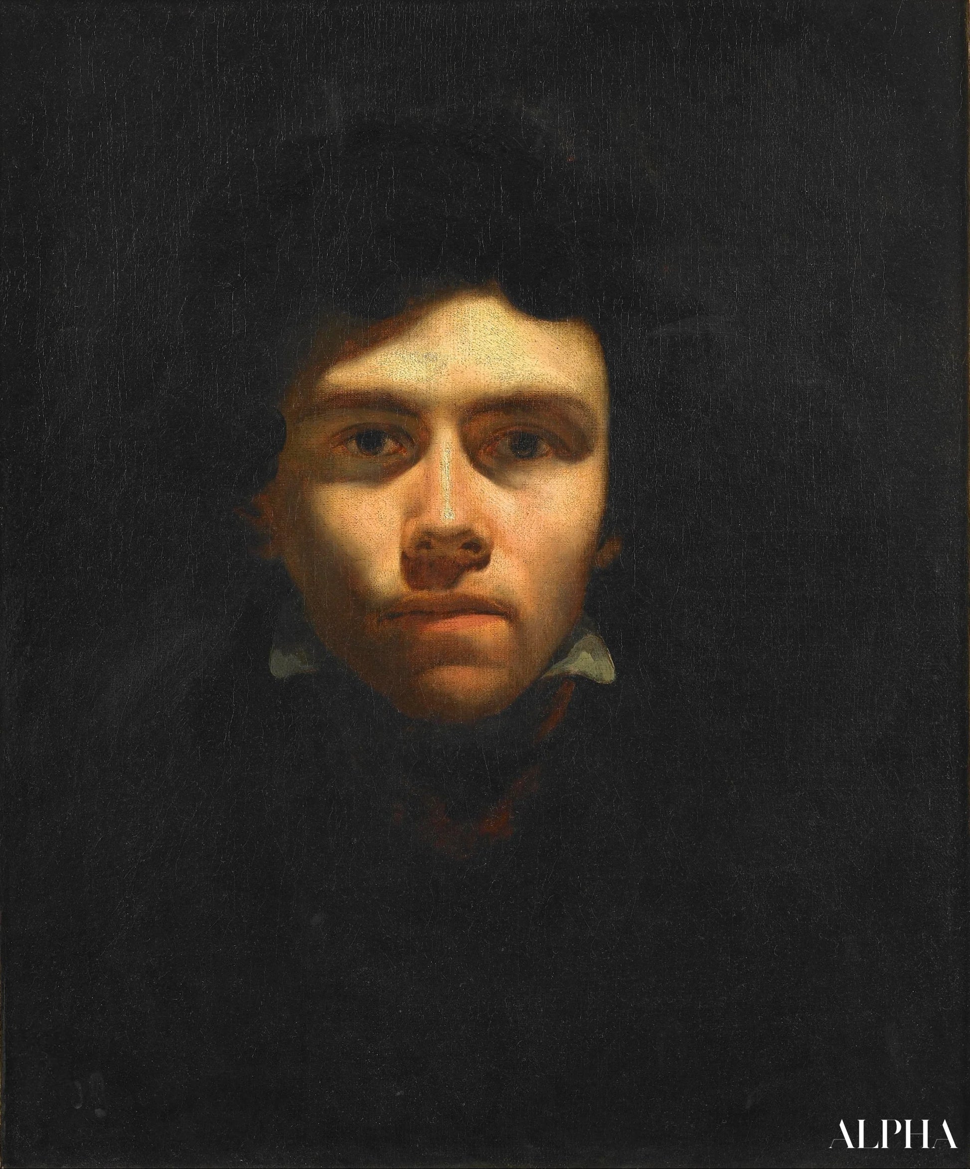 Portrett av Delacroix - Eugène Delacroix - Høykvalitets reproduksjoner av malerier og bilder