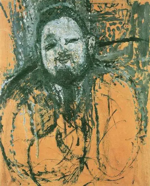 Portrett av Diego Rivera - Amedeo Modigliani