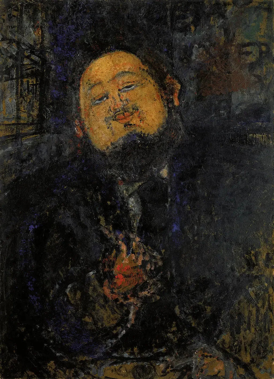 Portrett av Diego Rivera - Amedeo Modigliani