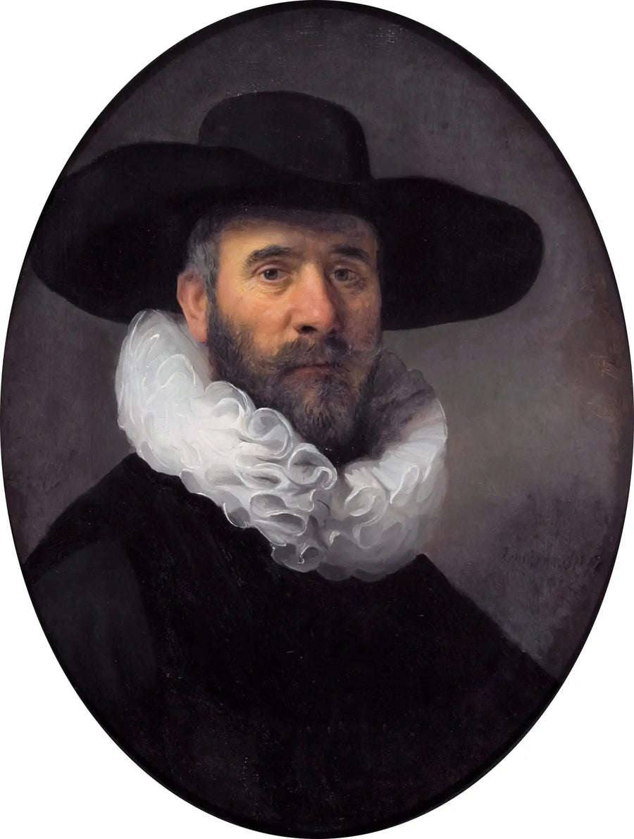 Portrett av Dirck Jansz.Pesser - Rembrandt